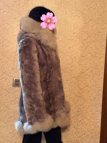 suni kurk: Kürk, One size, rəng - Bənövşəyi — 3