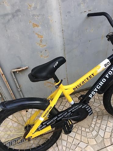 velo home: BMX tipli velosiped - Çərçivə: Qarşısı-qara, arxası-sarı rəngli — 5