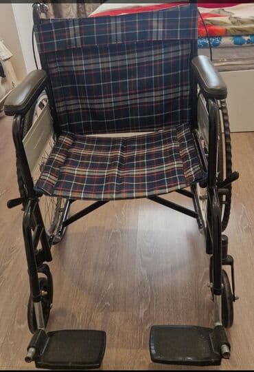 Manual əlil arabası - Brend: - Çərçivə: yüngül metal konstruksiya