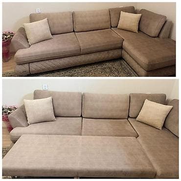 divan satisi: ❗500 Azn Embawood künc divan satılir.Açılır.Baza var.Divan cəmi 5ay — 1
