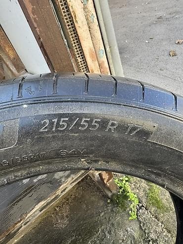kireditle maşin: Şin Michelin 215 / 55 / R 17 — 5