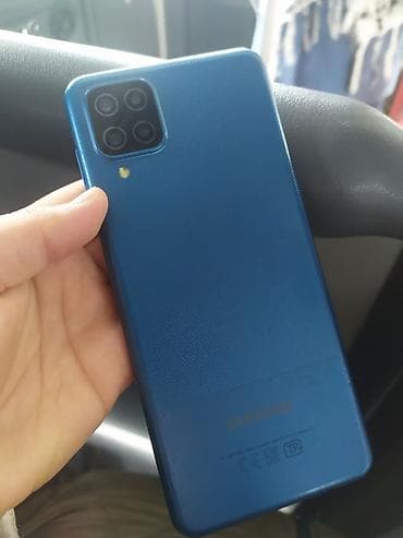 redmi note 95: Samsung Galaxy A12, 32 GB, rəng - Mavi, Barmaq izi, İki sim kartlı — 1