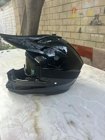 debilqe satisi: Motokros/Tur enduro tipli tam üzlü dəbilqə və eynək seti - Rəng — 3