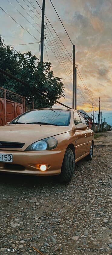 masin ucun cadir: Kia Rio: 1.5 л | 2002 г. Седан — 1