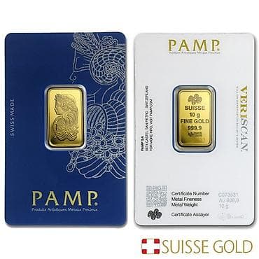 qız kurtkaları: Məhsul: PAMP Suisse Lady Fortuna qızıl külçəsi 10 gramliq isvecre — 1