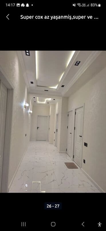 7 ci mikrorayon köhnə tikili: Əhmədli, 3 otaqlı, Yeni tikili, m. Həzi Aslanov, 143 kv. m — 7