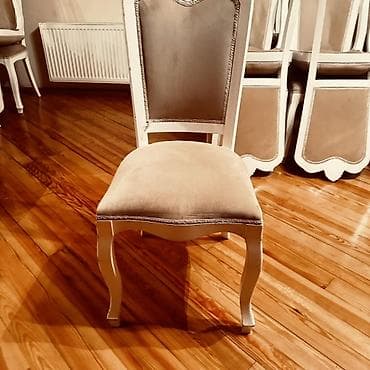 yellənən stul: Qonaq otağı üçün, Qatlanmayan, rəng - Bej Stul — 7