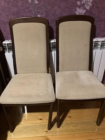kreditle stul: 1 açılan yemək stolu-120x70sm açılanda isə-190x70sm,1 kreslo çay — 3