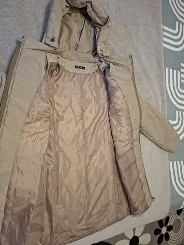 Üst geyimi: Qadın qış gödəkçəsi – bej rəng - Brend: Melin (etiketdə göstərilib) - — 3