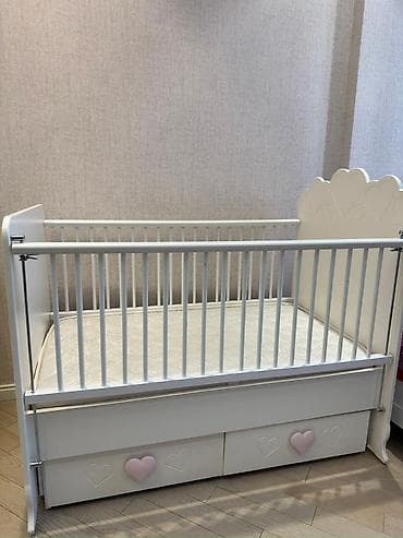 Qız üçün, İşlənmiş, Dördbucaq, Beşik, Dəstsiz, Matras ilə, Yellənmə mexanizm ilə