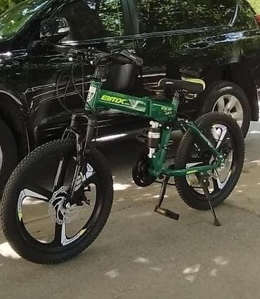 val: BMX GTR-101 qatlanan velosiped bir sezon surlub teze kimidi.razindedi — 1