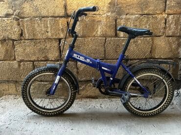 velosiped işığı: Uşaq velosipedi – STELS - Rəng: mavi - Təkərlər: təxminən 16" — 2