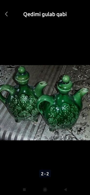 gülab qabı: Qədimi gulab qabi cutu 50 azn — 3