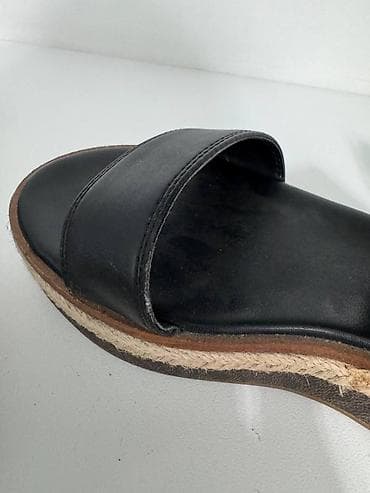 Basanoşka və səndəllər: Ölçü: 37, rəng - Qara, İşlənmiş — 3