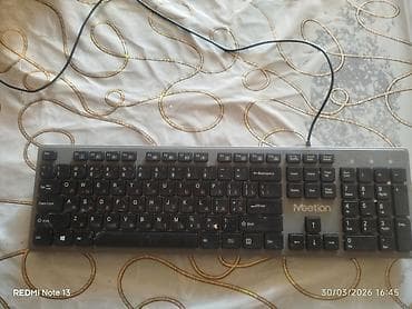 notebook klaviatura satisi: Meetion simli klaviatura - Tam ölçülü (104/105 düyməli) layout — 1