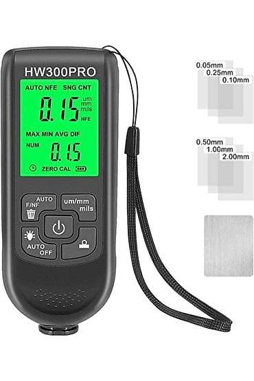 HW300PRO boya qalınlığı ölçən cihaz - Ferromaqnit (FE) və lalafo.az -da HW300PRO boya qalınlığı ölçən cihaz - Ferromaqnit (FE) və