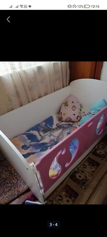 Oğlan və qız üçün, İşlənmiş, Beşik, Matras ilə, Yellənmə mexanizmsiz — 2