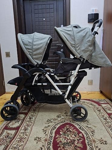 Uşaq geyimi və ayaqqabıları: Əkizlər üçün araba — 3