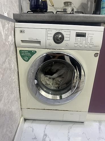 dəmir qap: LG önyükləməli paltaryuyan maşın - Model xətti: LG Inverter Direct — 1