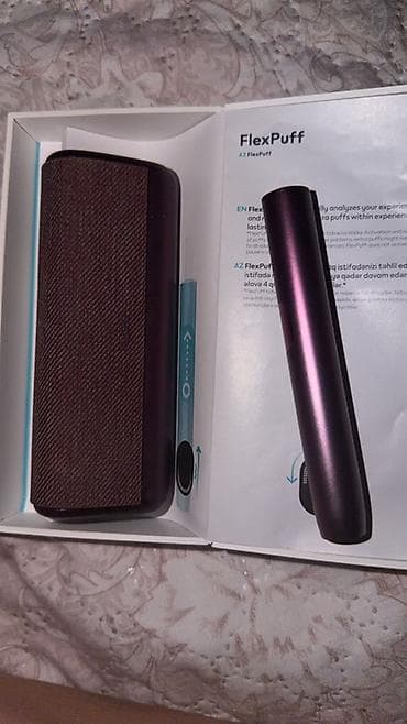 elektron sigaretler: FlexPuff elektron tütün çubuqları üçün qızdırma cihazı dəsti - Zərif — 1