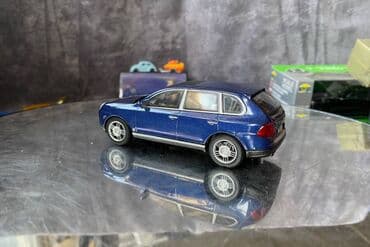 теннисный стол: Коллекционная модель Porsche Cayenne S 4.5 type 955 blue 2002 — 11
