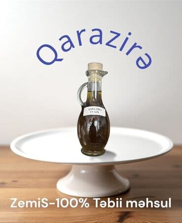 qarğıdalı yağı: Məhsul: Təbii bitki yağları (ZemiS – 100% təbii məhsul) - Qara zirə — 3