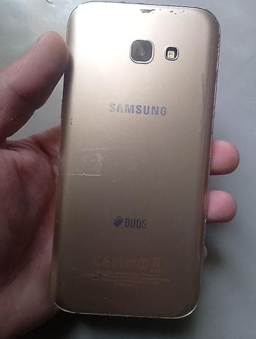 samsung 2 el telefon: Samsung Galaxy A5 2017, 32 GB, rəng - Qızılı — 2
