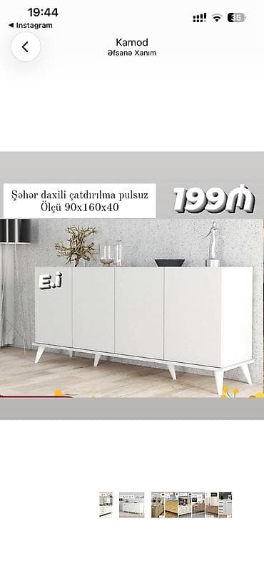 Kamod – müasir dizaynlı, ağ rəngdə, 4 qapalı bölməli. - Ölçü: 90 x lalafo.az -da Kamod – müasir dizaynlı, ağ rəngdə, 4 qapalı bölməli. - Ölçü: 90 x