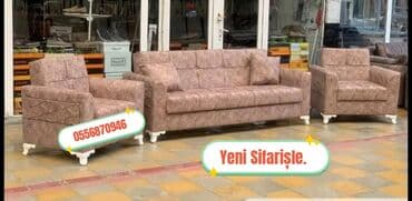 Sifarişlə oturacaqlar: Məhsul: Yumşaq mebel – divan və dəstlər (yeni sifarişlə) Təsvir: - — 2