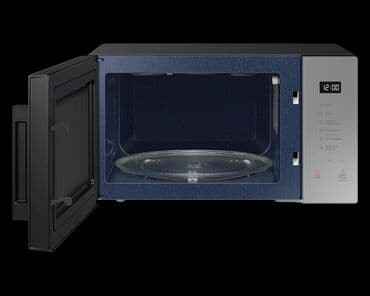 samsung mikrodalga: Микроволновка Samsung, Отдельностоящая, С микроволнами, цвет - Серый, Новый — 2