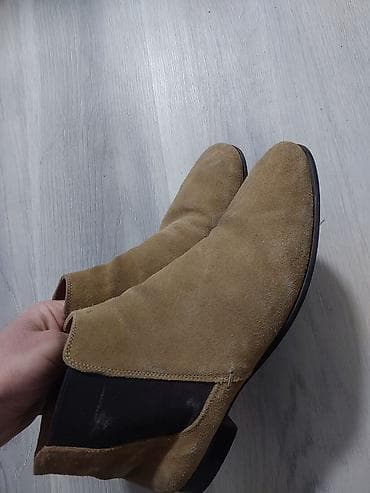 yay ayaqqabı: Zara Kişi üçün süet Chelsea tipli botlar - Model: Chelsea bot - — 7