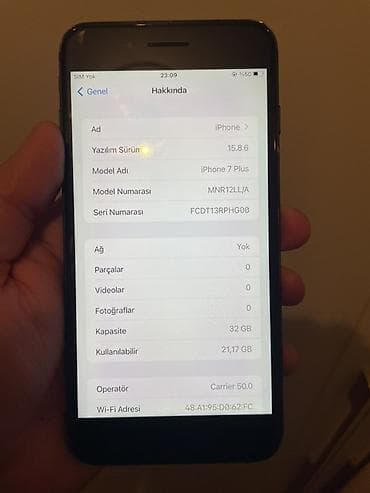 IPhone 7 Plus, 32 GB, Jet Black lalafo.az -da IPhone 7 Plus, 32 GB, Jet Black