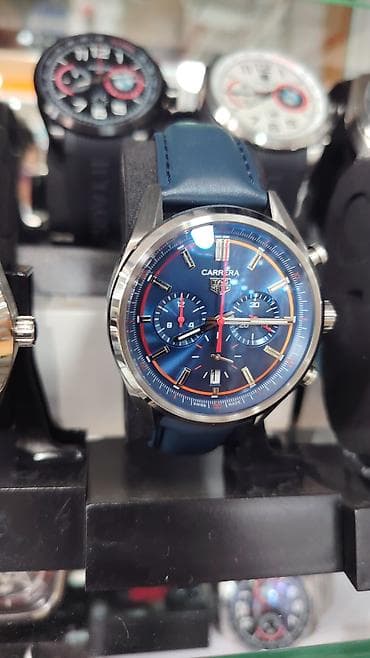 qol saati: TAG Heuer üslubunda idman saatları – müxtəlif rəng və dizaynlarda — 10