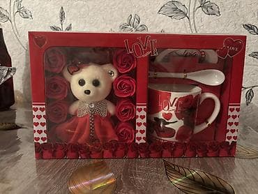 8 mart hediyeler: Romantik hədiyyə dəsti – “Love” temalı Satılır çox əla — 1