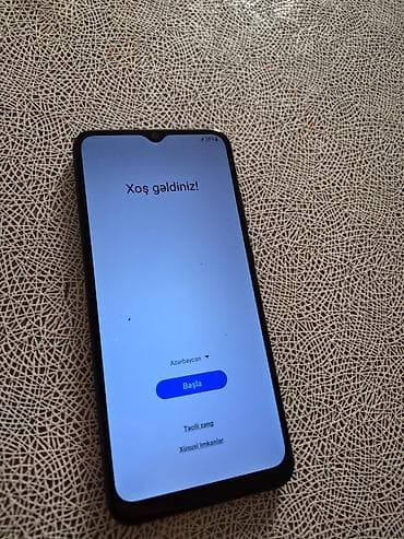 samsung notebook: Samsung Galaxy A02 S, 32 GB, rəng - Mavi, İki sim kartlı — 2