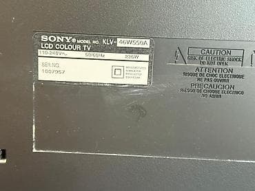 boyuk televizor: İşlənmiş Televizor Sony LCD Ünvandan götürmə — 8