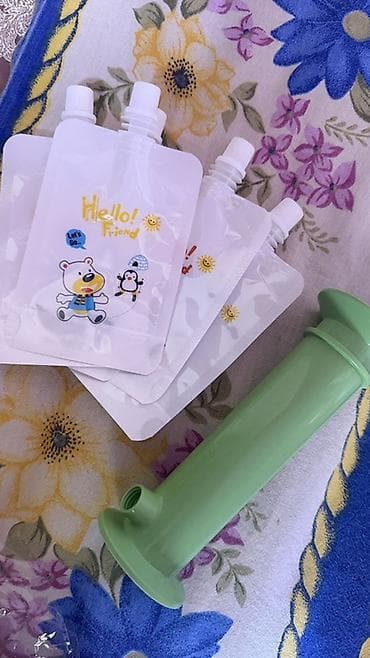 şırdan: Uşaqlar üçün yenidən doldurulan qida paketləri dəsti - Şirin heyvan — 1