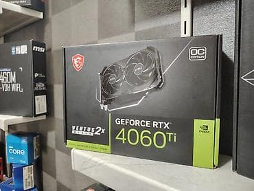 Noutbuk və netbuklar: Videokart MSI GeForce RTX 4060 Ti, 16 GB, Yeni — 1