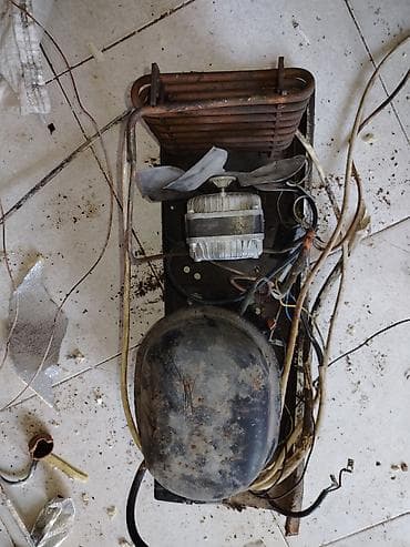 radiatoru: Türk Elektrik (Tecumseh) soyuducu kompressor bloku Model: AE 196 YC — 3