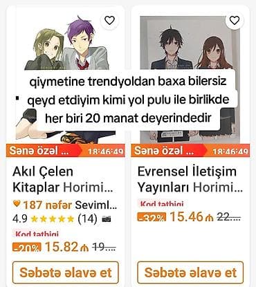 berserk manga: Məhsul: Horimiya manga seriyası – türk dilində nəşr Müəllif: Hero — 4