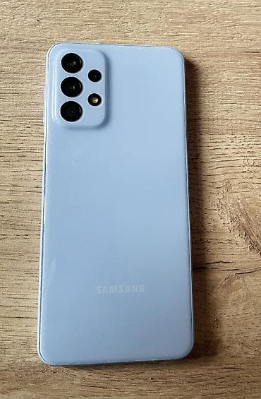 samsung tab s10: Samsung Galaxy A23, 128 GB, Barmaq izi, İki sim kartlı, Face ID — 3