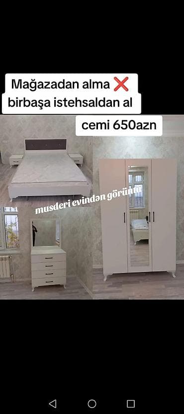 malazya mebel: İkinəfərlik çarpayı, Yeni — 1