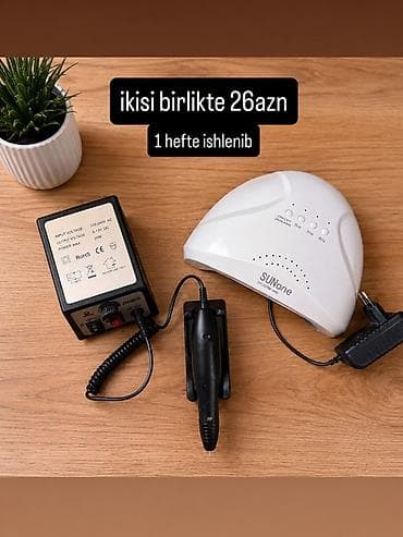 Manikür üçün avadanlıq dəsti - SUNone LED/UV dırnaq lampası: 24/48W