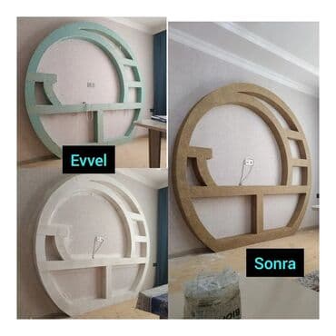 vinil divar kağızları: Alcipan işləri Tavan və arakəsmələr zamanətlə vurulması vap var — 19