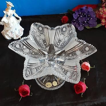 taxta qapi sekilleri: Tom 31 sm ulduz model cox gozel gorunuwlu meyve qabi — 2