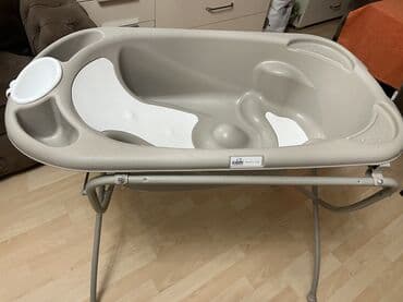 ванна на ножках: Uşaq vannası və metal dayaq stendi (CAM markası) - Rahat və praktik — 4