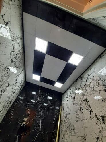 подвесной потолок в ванной: Asma tavan, Suyadavamlı, Ödənişli quraşdırma — 52