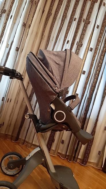 Аксессуары для колясок: Stokke kolyaska, seliqeli islenib, iki dene başligi (lulka) var, biri — 6