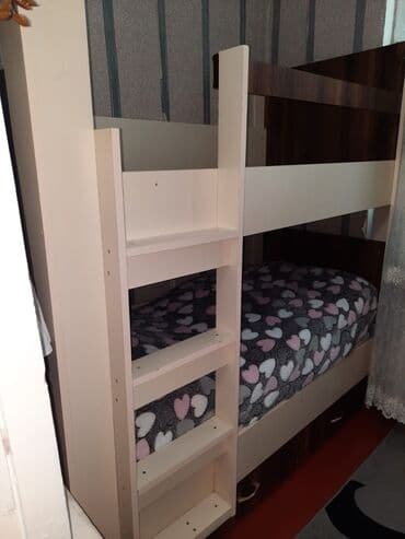 двухъярусная кровать для мальчика: İki mərtəbəli uşaq/yataq çarpayısı - Korpus: açıq krem rəngli — 2