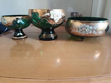 farfor qab: Təcili satılır! Çexiya Respublikasının məşhur Bohemia Glass brendinə — 1